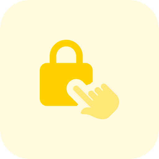Locked security password locked icon