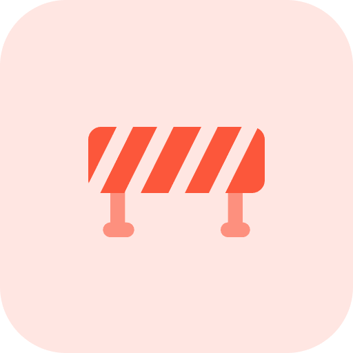 Police line scene police line caution icon