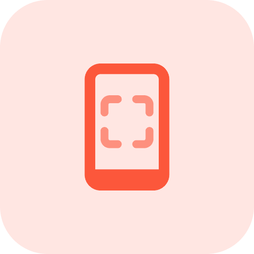 Scan mobile scanning mobile phone icon