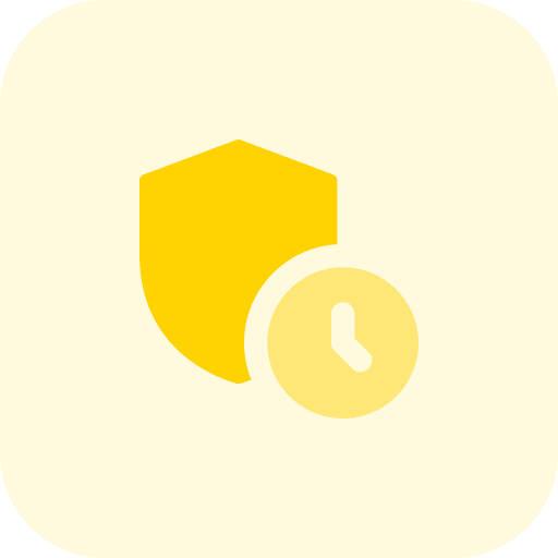 Time security secure queue icon