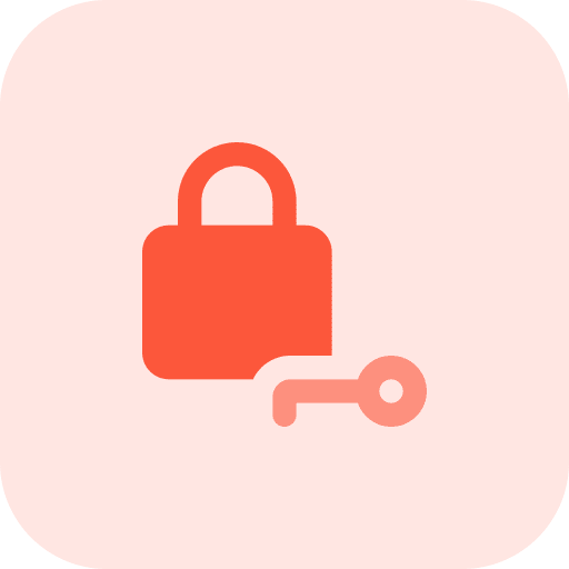 Key security secure key icon