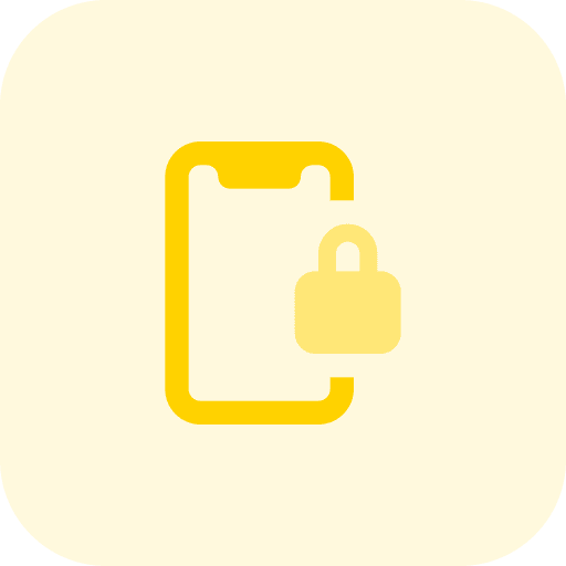 Lock locked password security icon