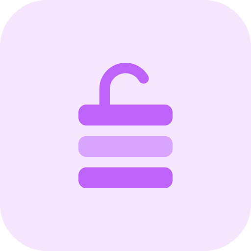 Unlock storage unlock hosting icon