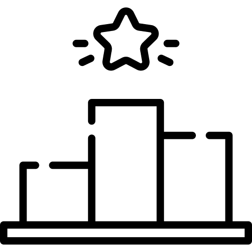 Podium sports and competition competitive outstanding icon