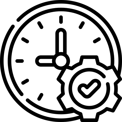 Time management timetable time time and date icon