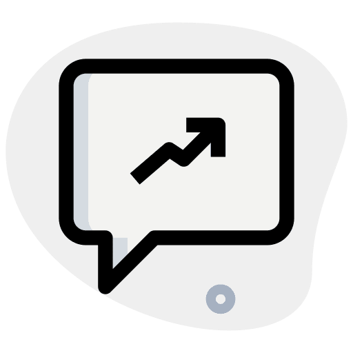 Message report graphic business and finance icon