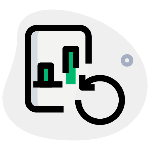 Reload graph business unknown icon