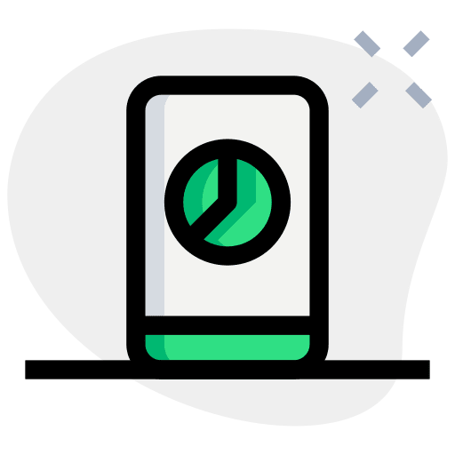 Smartphone smartphone web analysis analysis icon