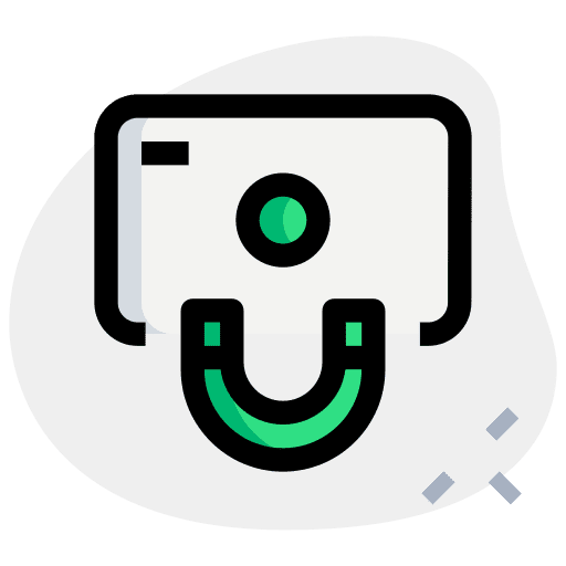 Credit card magnet magnetism attract icon