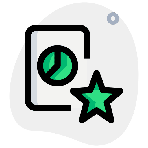 Favorite website analysis file icon