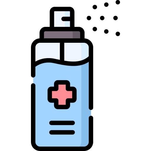 Alcohol spray bottle drink alcohol gel icon