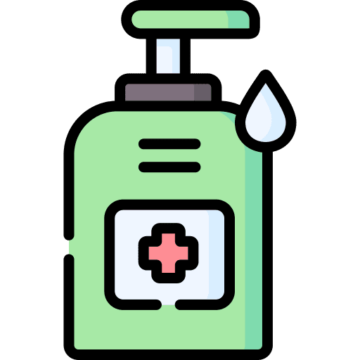 Hand soap alcohol gel hand soap hand sanitizer icon