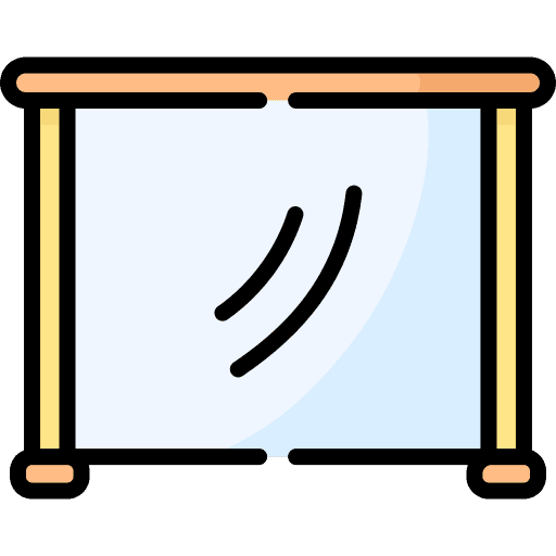 Room divider isolation medical medical room icon