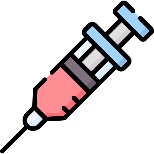 Syringe drugs syringe medicine icon