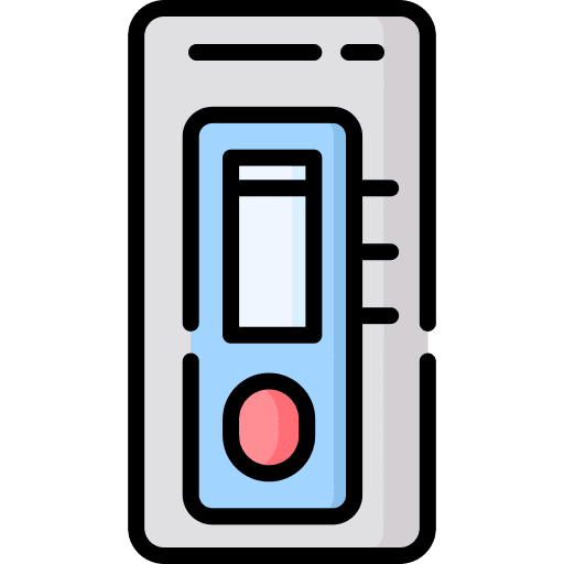 Test medical equipment blood test icon