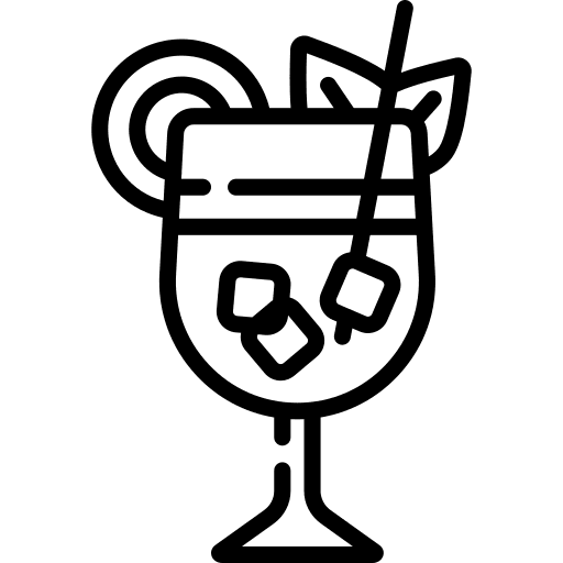 Mai tai alcoholic drink food and restaurant beverage icon