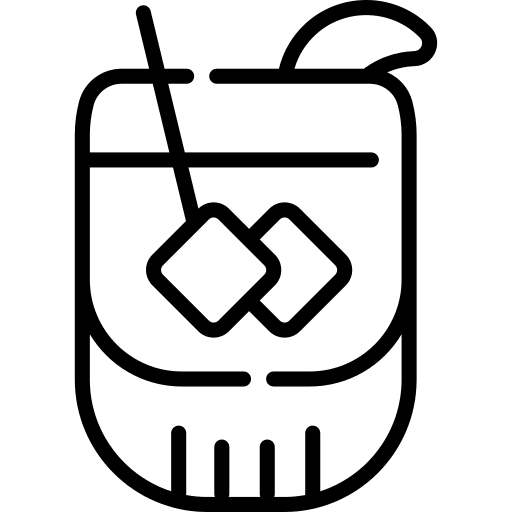 New york sour party beverage alcoholic drink icon