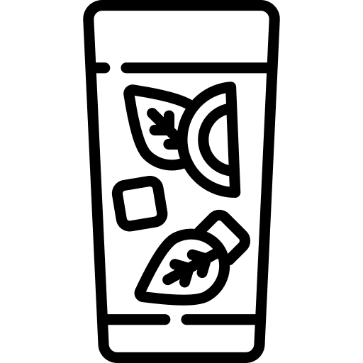 Mojito party alcoholic drink beverage icon