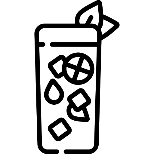 Rebujito alcoholic drink cocktail food and restaurant icon