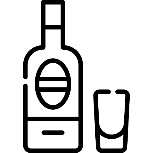 Tequila tequila food and restaurant party icon