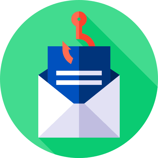 Phishing cyber crime password thief icon