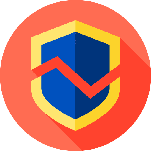 Antivirus shield secure antivirus icon