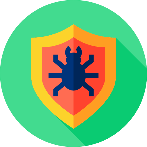 Antivirus ui security shield icon