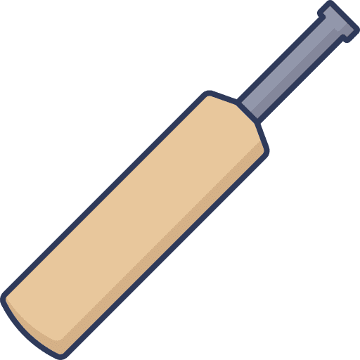 Cricket bat sport cricket sports and competition icon