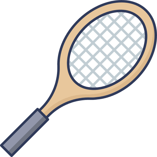 Tennis racket racket tennis racket sports and competition icon