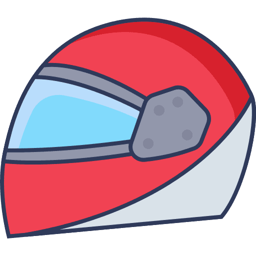 Helmet security formula 1 helmet icon