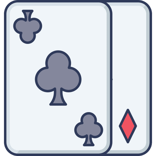 Poker cards playing cards sports and competition poker cards icon