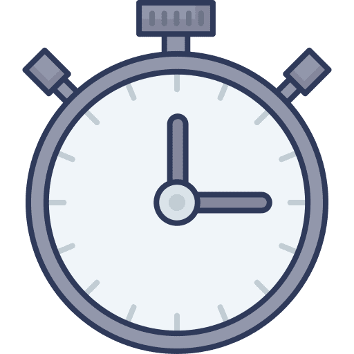Stopwatch timer time and date stopwatch icon