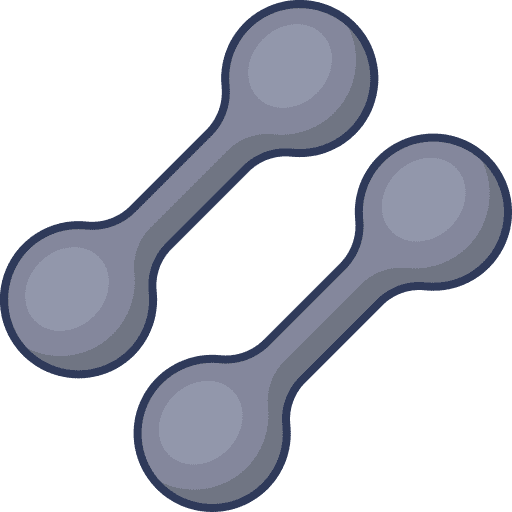 Dumbbell gym dumbbell weightlift icon