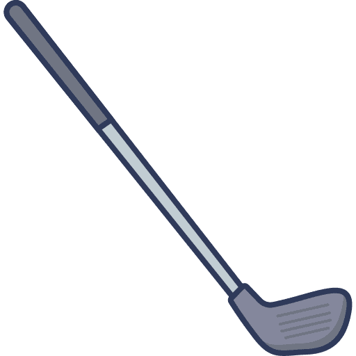 Golf stick golf stick golf equipment sports and competition icon