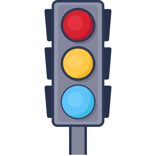 Traffic light stop stop signal traffic light icon