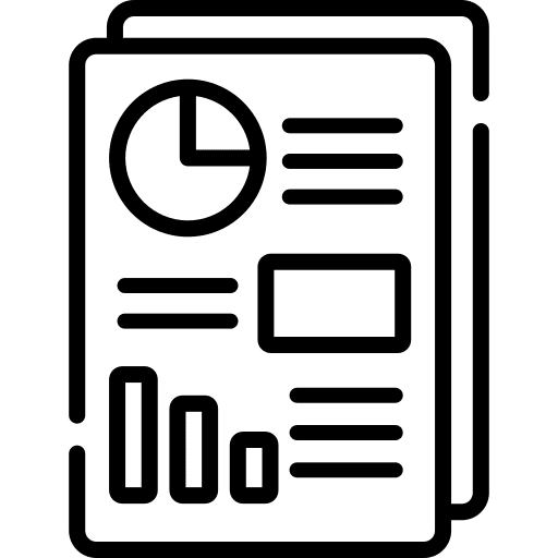 Seo report document file business and finance icon