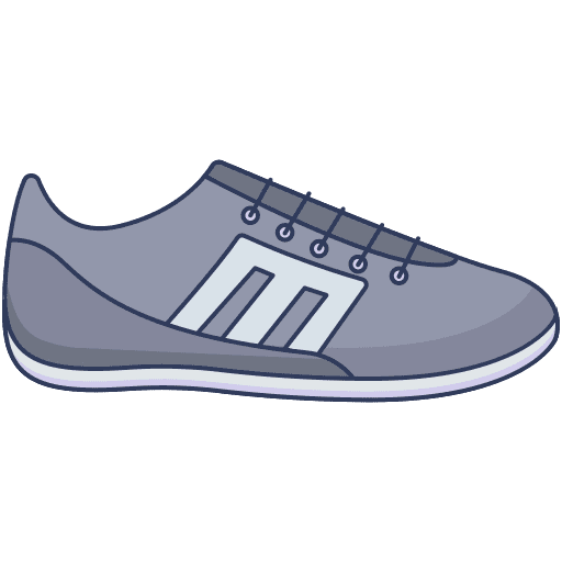 Sport shoes fashion fitness shoe icon