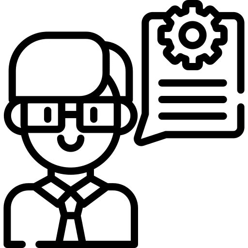 Advisor coach workshop business and finance icon