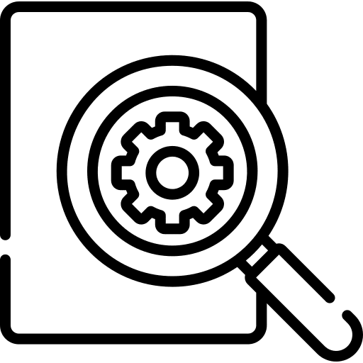 Discovery files and folders discovery document icon