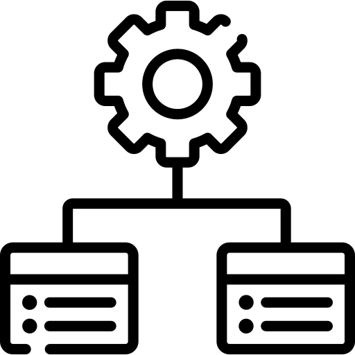 Organize seo and web order organize icon