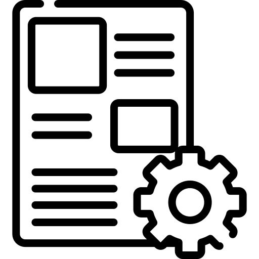 Project project cogwheel implement icon