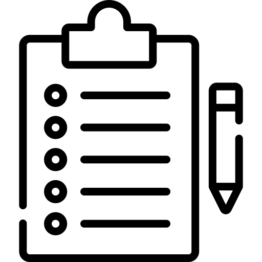 Task task checking clipboard icon