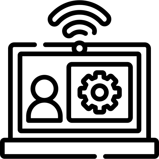 Workshop settings wifi gear icon