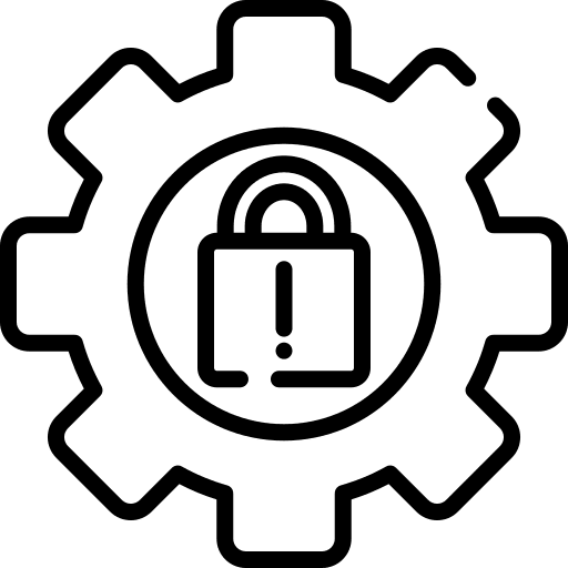 Problem solving business and finance exclamation mark padlock icon