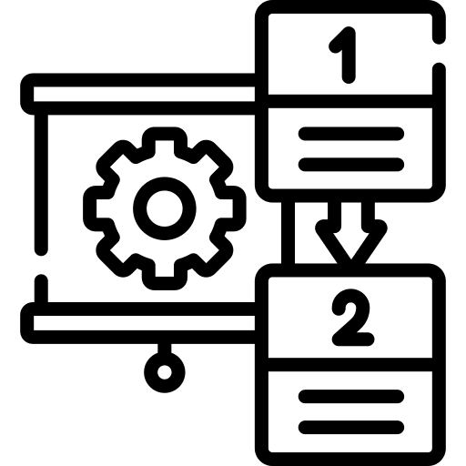 Steps analytics infographic business and finance icon