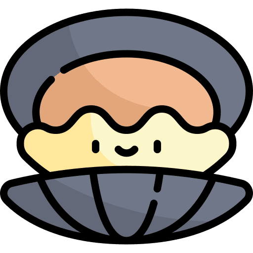 Clam clam wild life animals icon