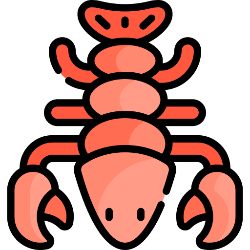 Lobster wild life animals sea life icon