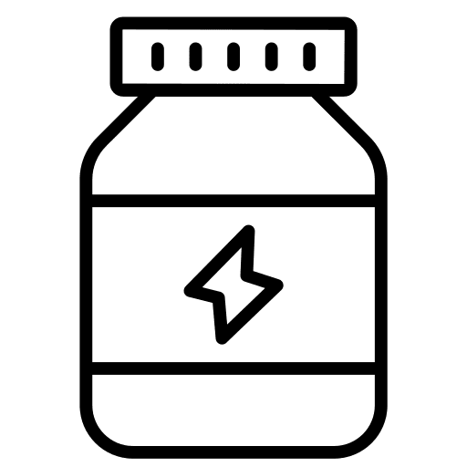 Jar energy healthcare and medical drugs icon