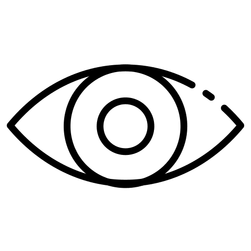 Eye outlook watching optical icon