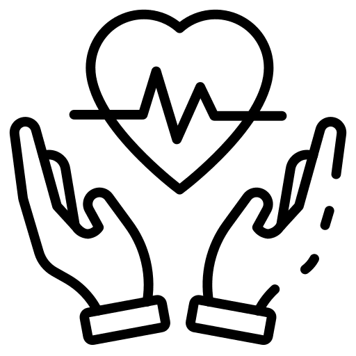 Heart rate medical heart rate healthy icon